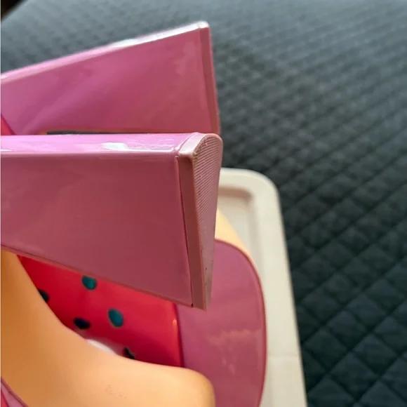Koi Pink and Blue Platform Shoes - Picture 8 of 10